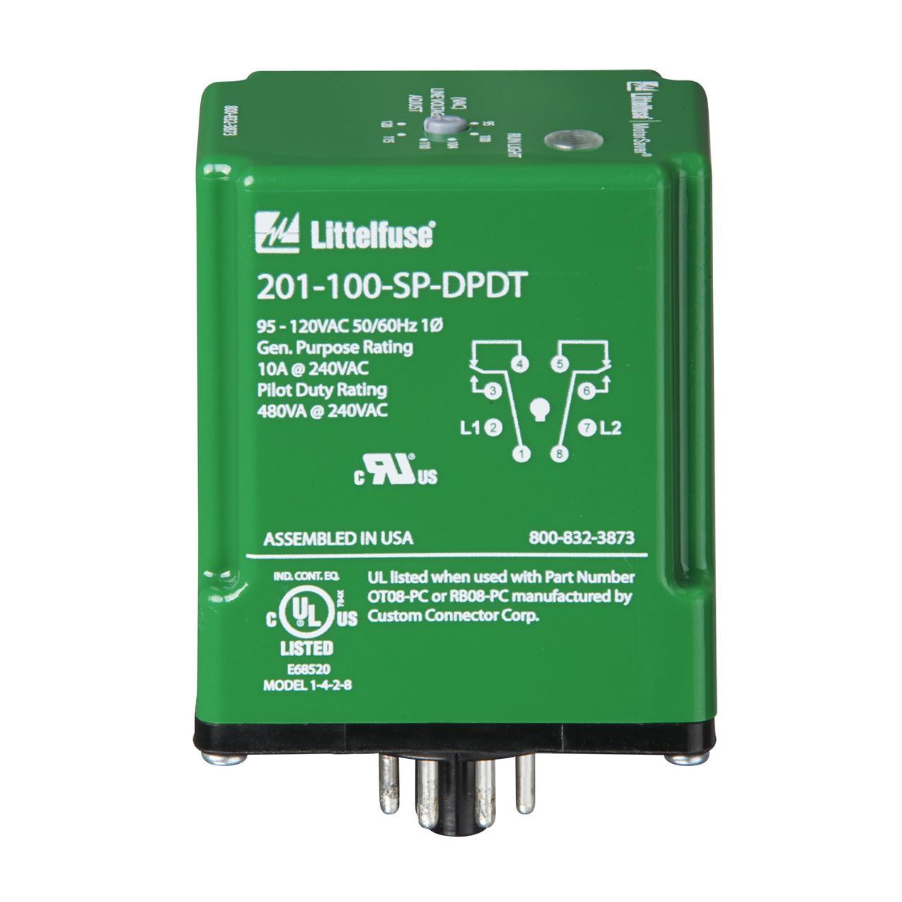 Littelfuse® 201-200-SP Voltage Sensing Relays & Monitors