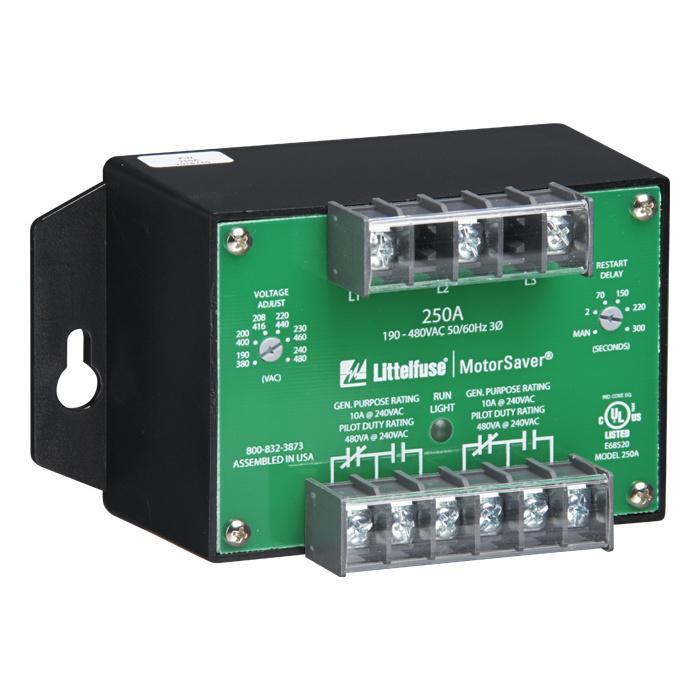 Littelfuse® 250A Voltage Sensing Relays & Monitors
