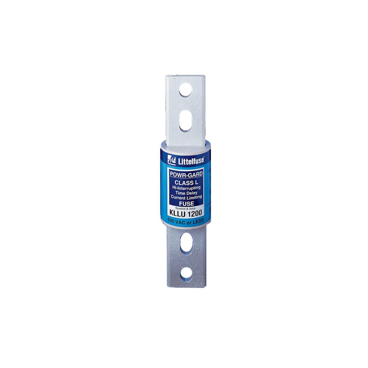 Littelfuse® POWR-GARD® KLLU800 Current Limiting Economical Time Delay Fuse, 800 A, 600 V AC/300 V DC, 20/200 kA Interrupt, L Class, Cartridge Body