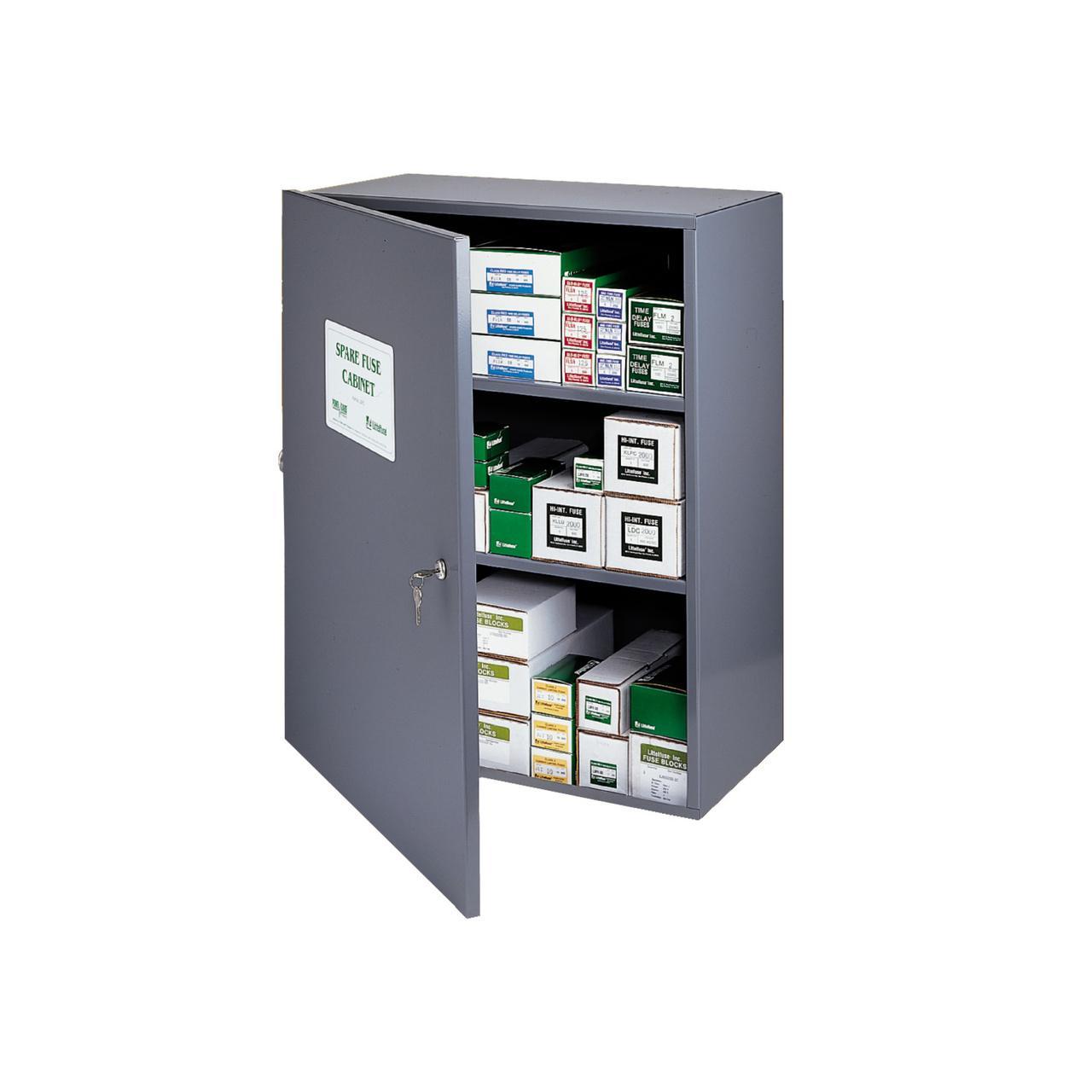 Littelfuse® LSFC Spare Fuse Cabinet, 30 in H x 2 ft W x 12 in D, Steel