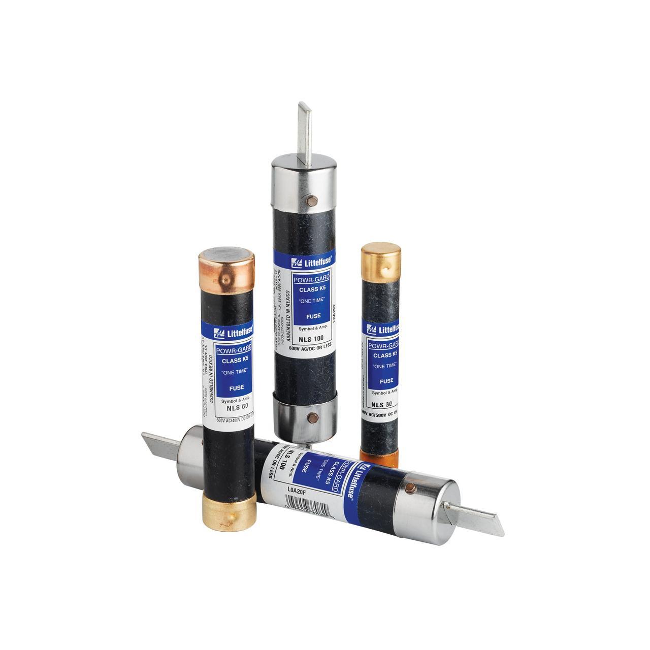 Littelfuse® POWR-GARD® NLS225 Fast Blow One Time Fuse, 225 A, 600 V AC/500 V DC, 50 kA Interrupt, Class: K5, Cartridge Body