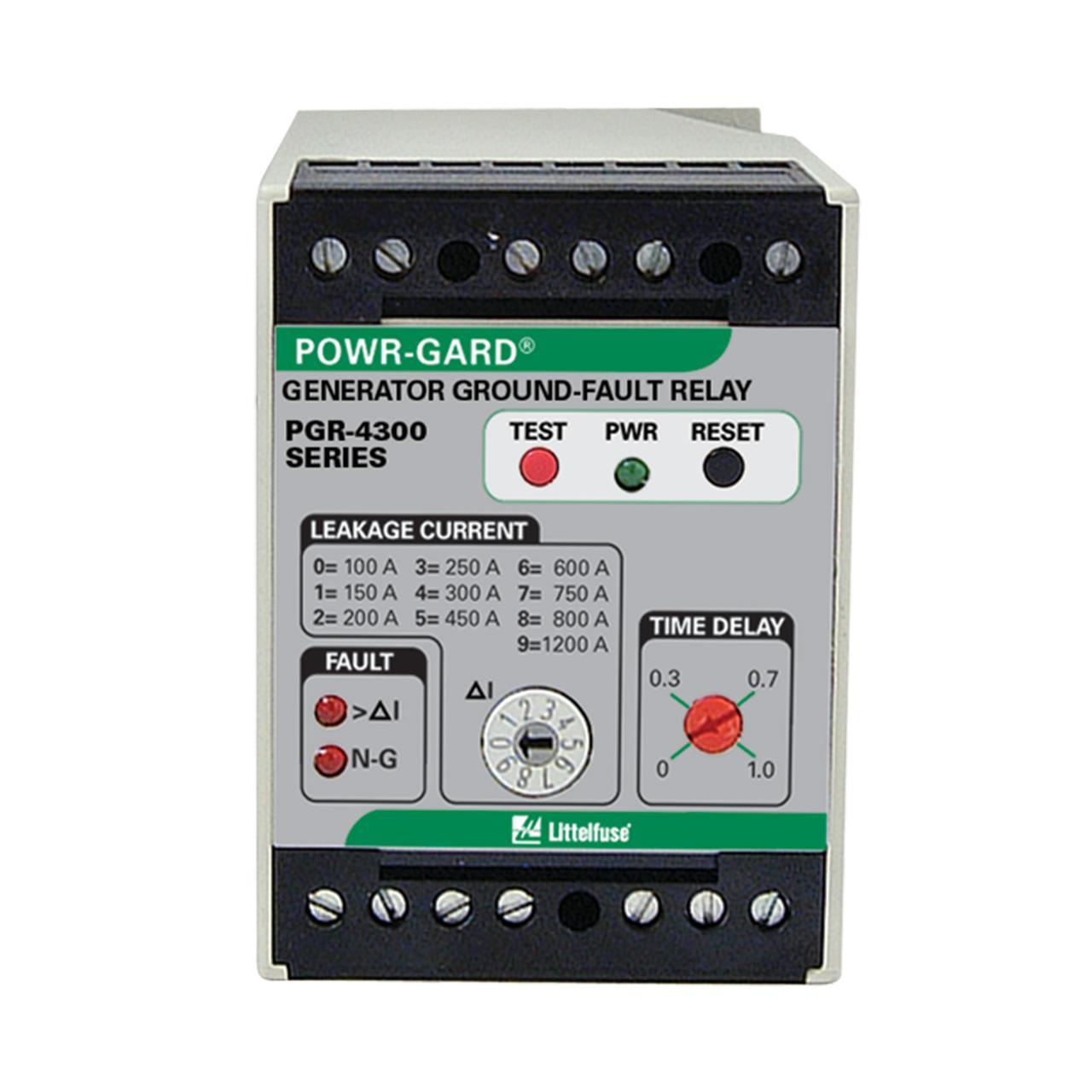 Littelfuse® PGR-4300-12 Ground Fault Relay