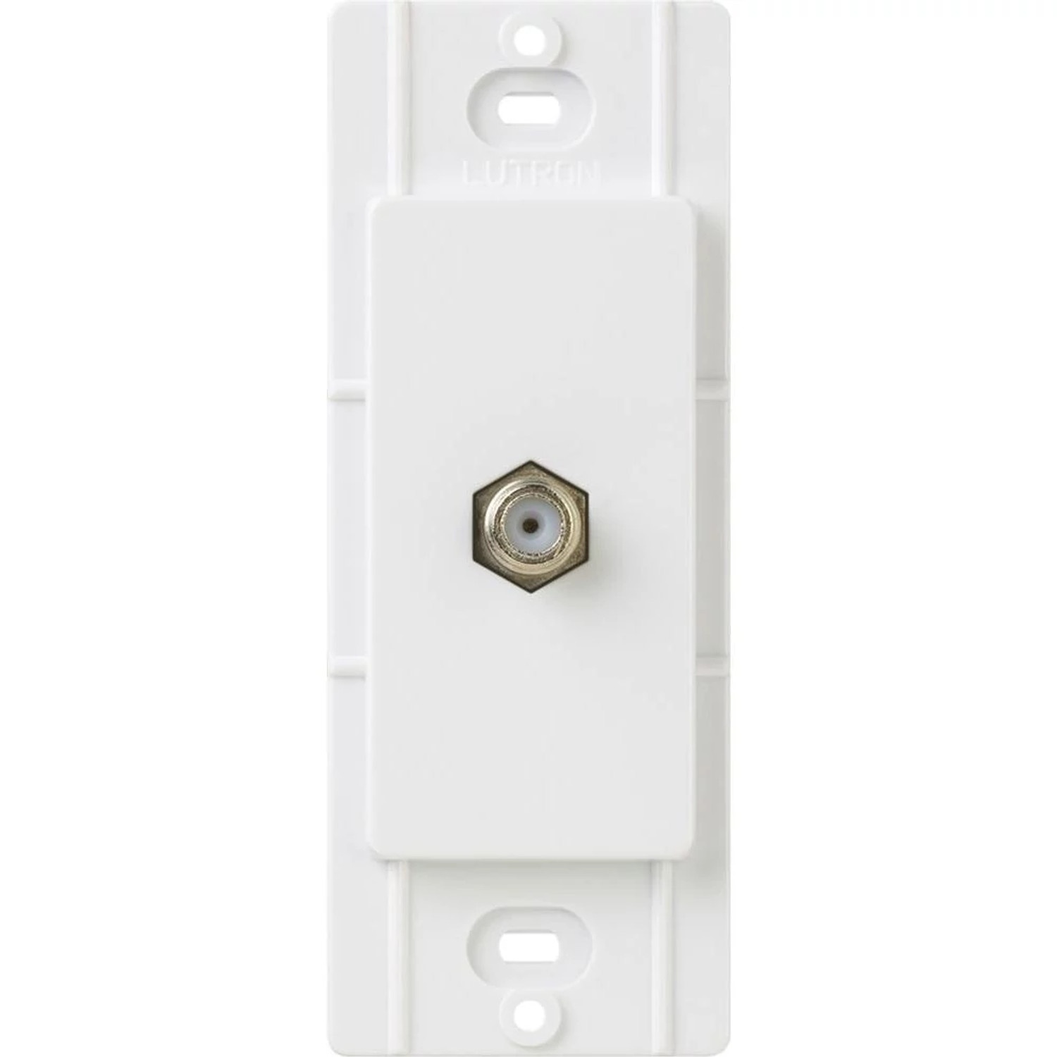 Lutron® CA-CJ-WH A/V Coax/F Type Jacks & Insert Modules