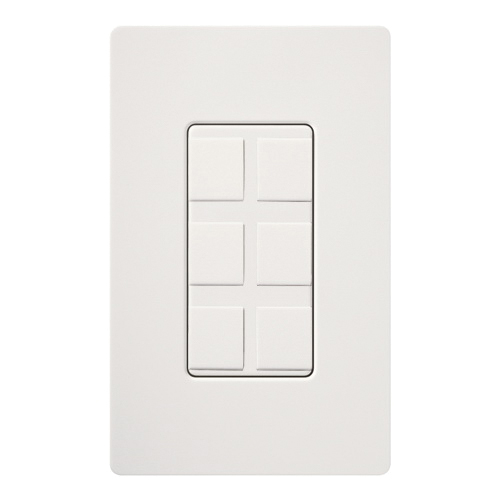 Lutron® CA-6PF-WH Faceplate Adapter Frames