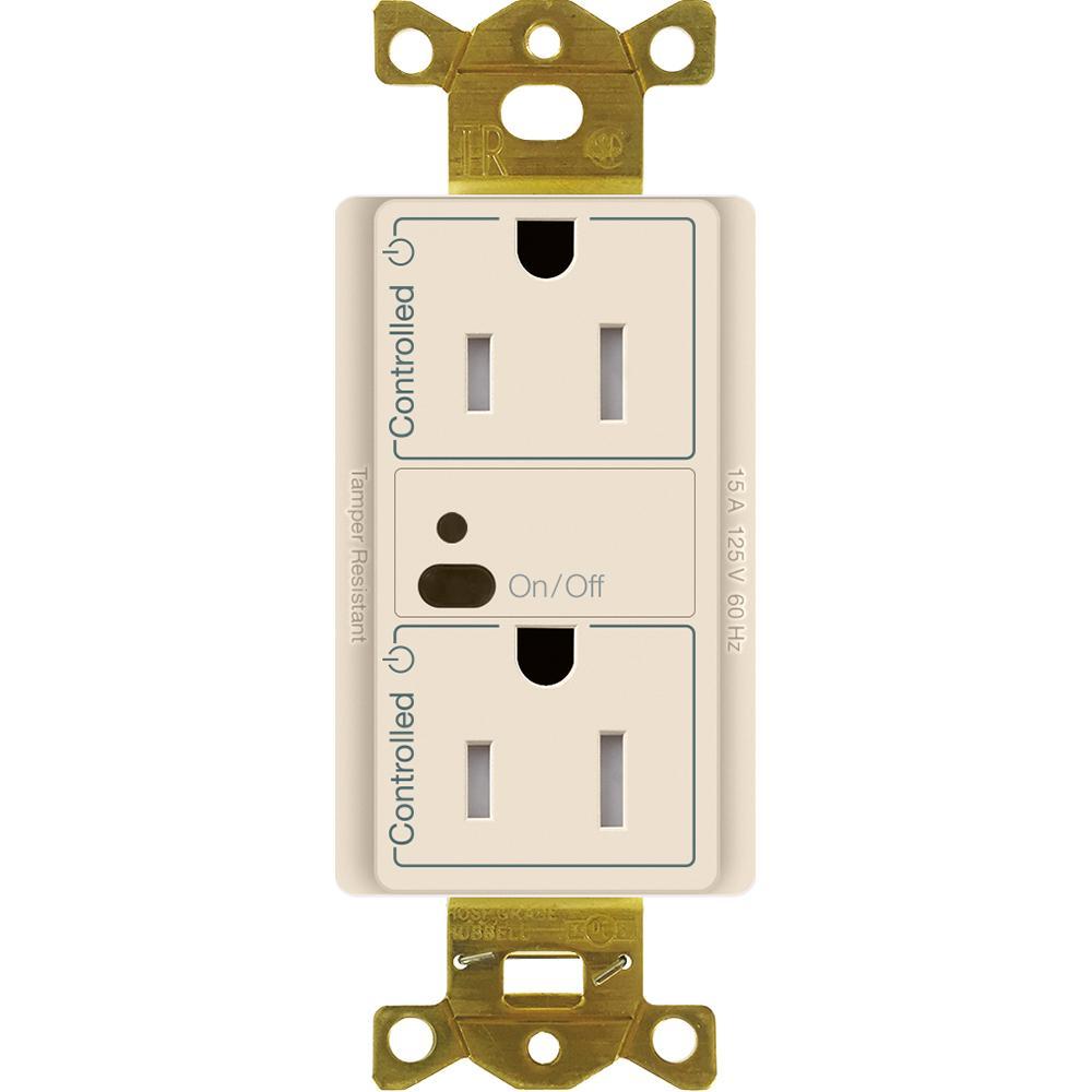 Lutron® CAR2S-15-DTR-LA Straight Blade Receptacles