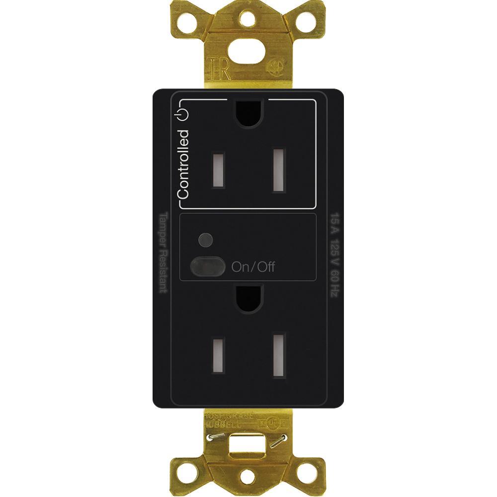 Lutron® CAR2S-15-STR-BL Straight Blade Receptacles