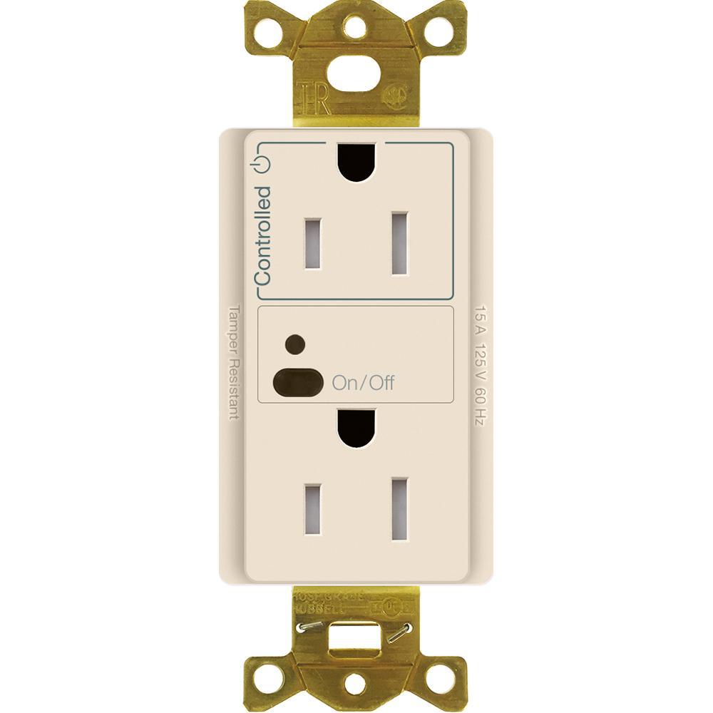Lutron® CAR2S-15-STR-LA Straight Blade Receptacles