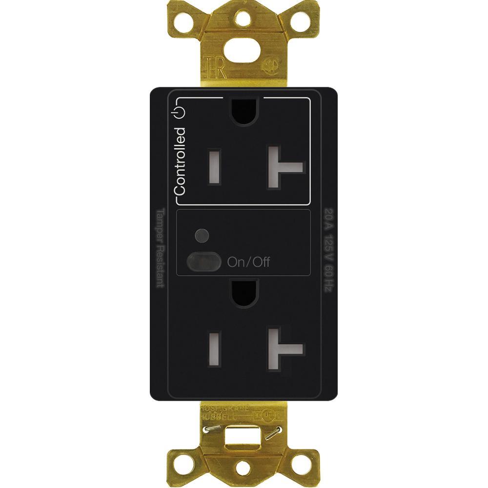 Lutron® CAR2S-20-STR-BL Straight Blade Receptacles