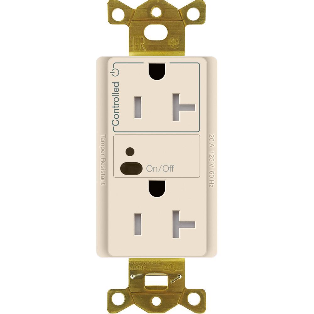Lutron® CAR2S-20-STR-LA Straight Blade Receptacles