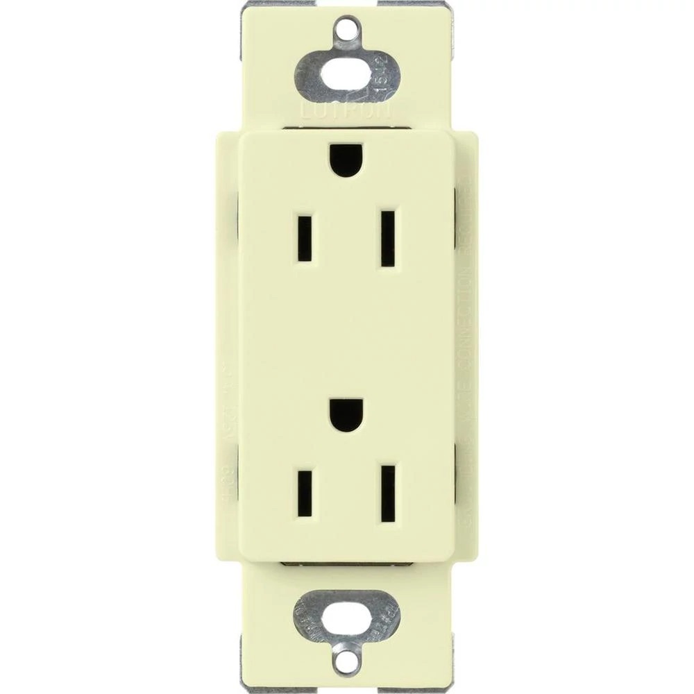 Lutron® CARS-15-TR-AL Straight Blade Receptacles