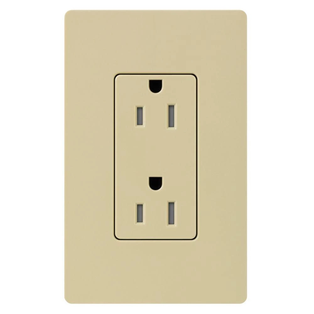 Lutron® CARS-15-TR-IV Straight Blade Receptacles