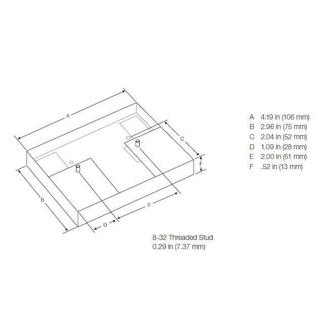 Lutron® CFL-JBA-FAB Ballast Mounting Accessories
