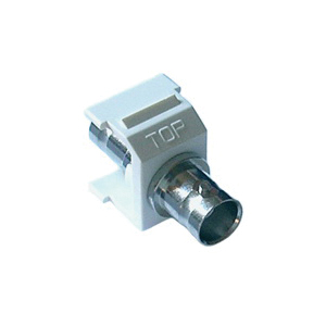 Lutron® CON-1B-WH A/V BNC Jacks & Insert Modules