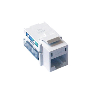Lutron® CON-1P-C5E-WH Phone Jacks & Insert Modules