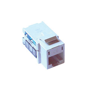 Lutron® CON-1P-C6-WH Phone Jacks & Insert Modules