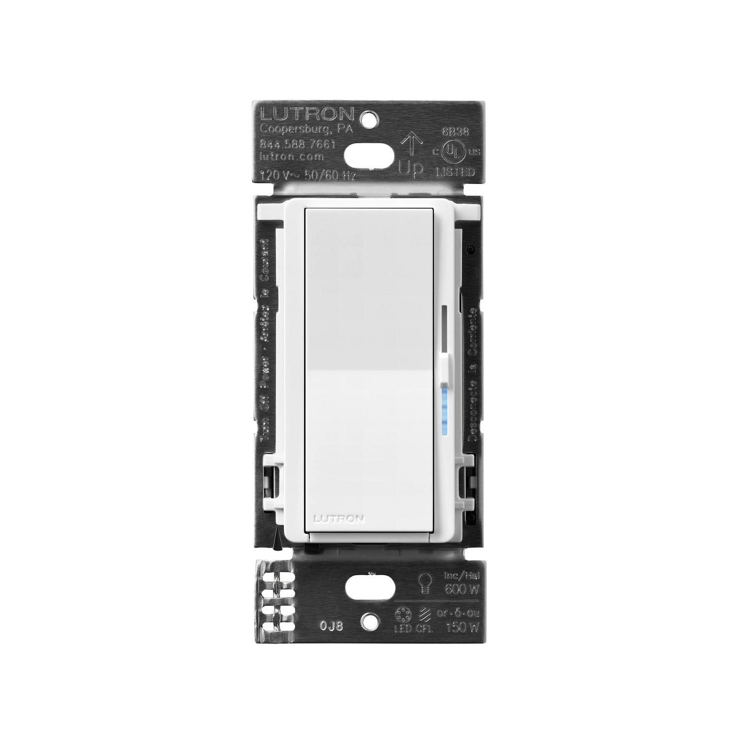 Lutron® DVCLN-153P-WH Dimmer Switch