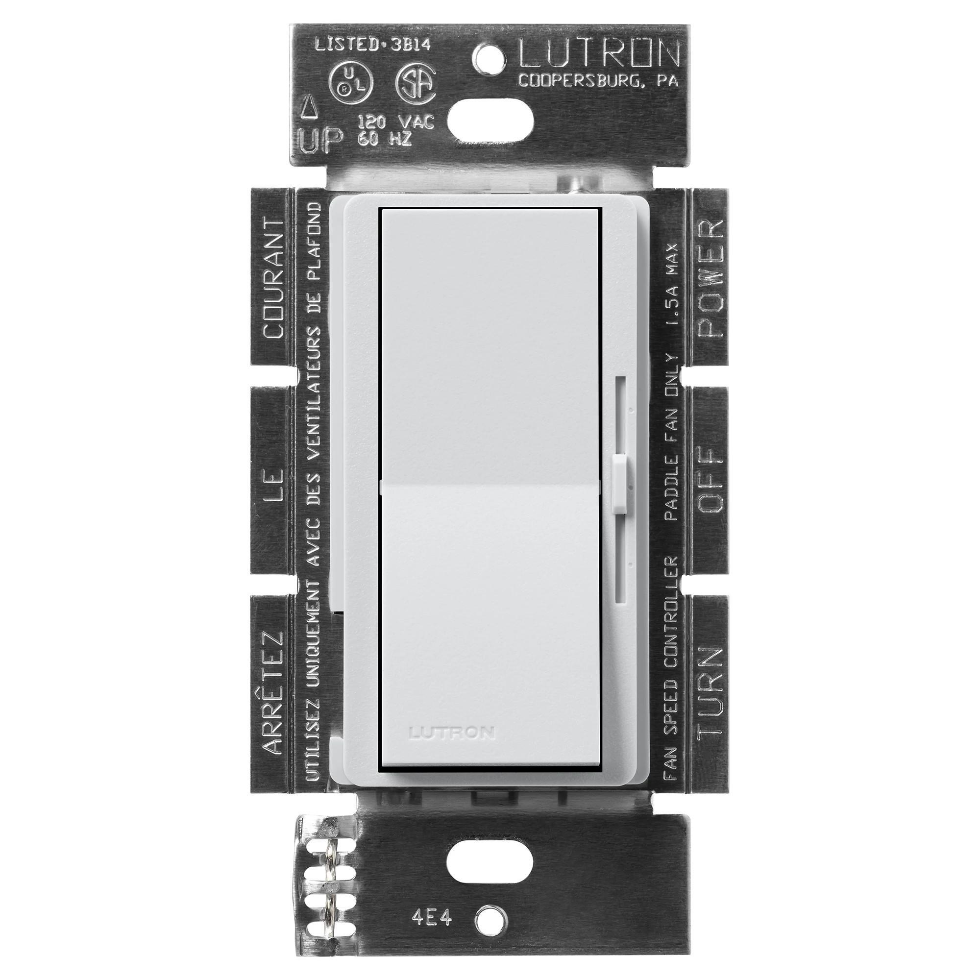 Lutron® DVSCFSQ-F-MI Fan Control Switches