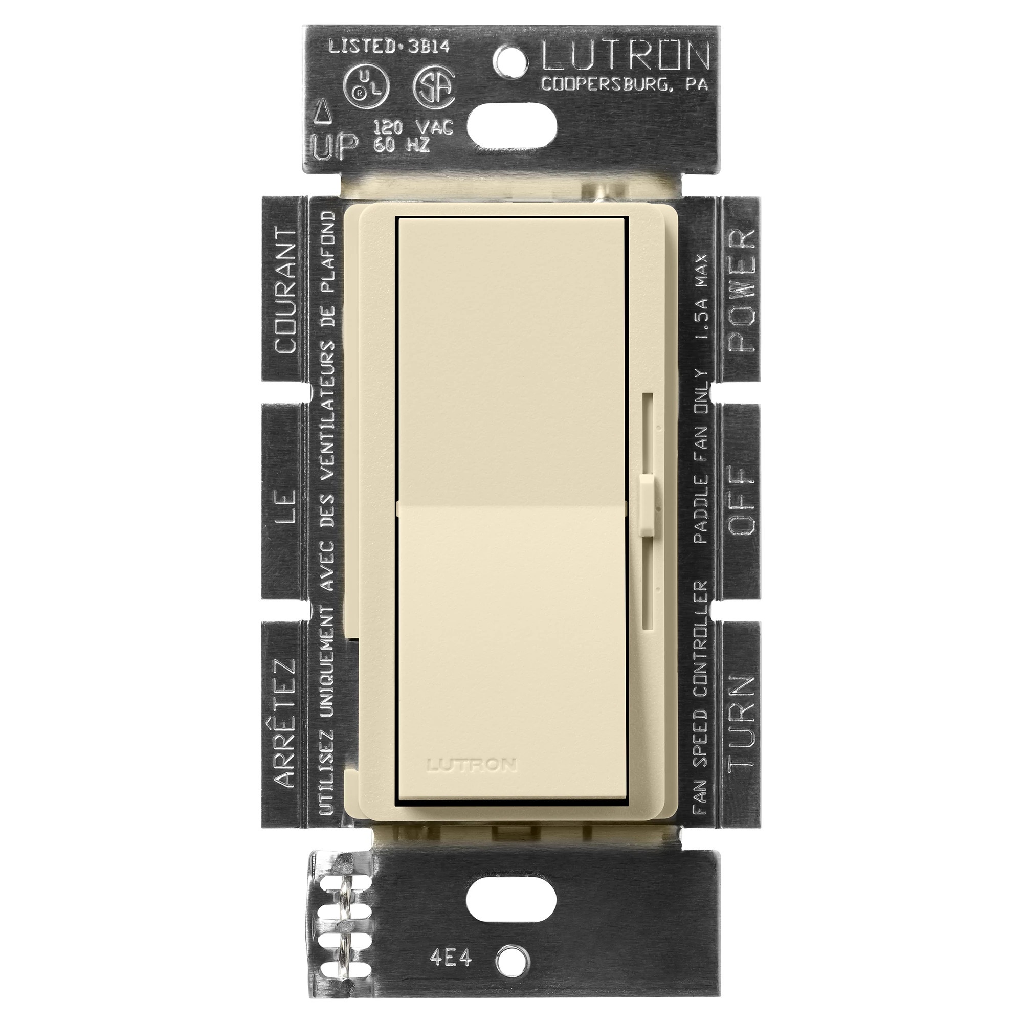 Lutron® DVSCFSQ-F-SD Fan Control Switches