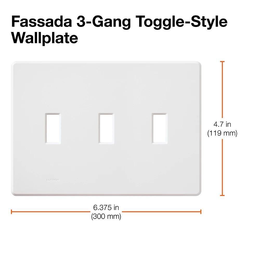 Lutron® FG-3-BL Decorative Wallplates