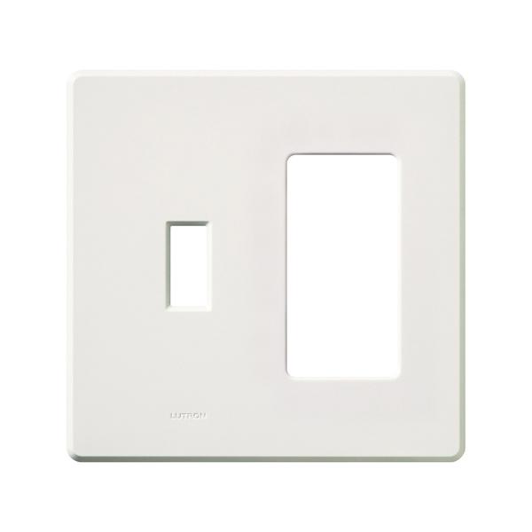 Lutron® FG-2-TD-WH Combination Wallplates