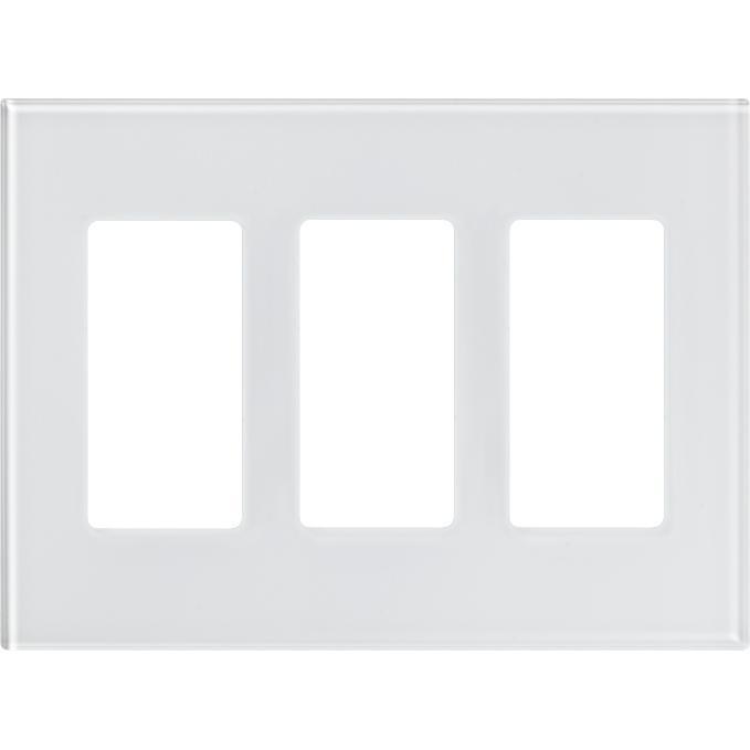 Lutron® LFGR-3-CWH Lighting Control Wall Plates & Accessories