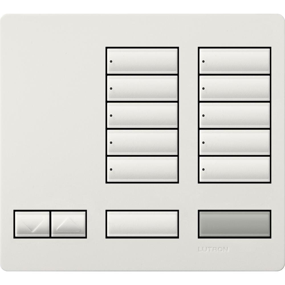 Lutron® LFK-T10RL-SW Lighting Control Wall Plates & Accessories