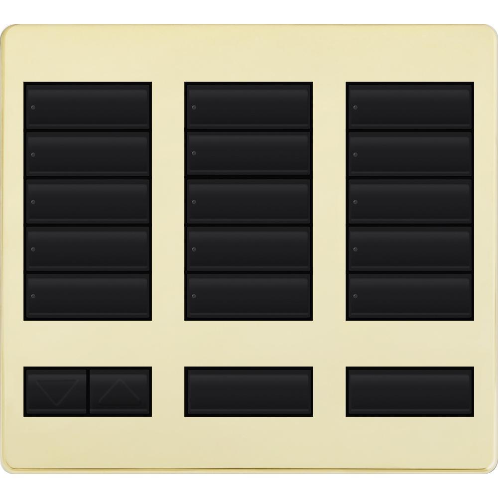 Lutron® LFK-T15RL-BB Lighting Control Wall Plates & Accessories
