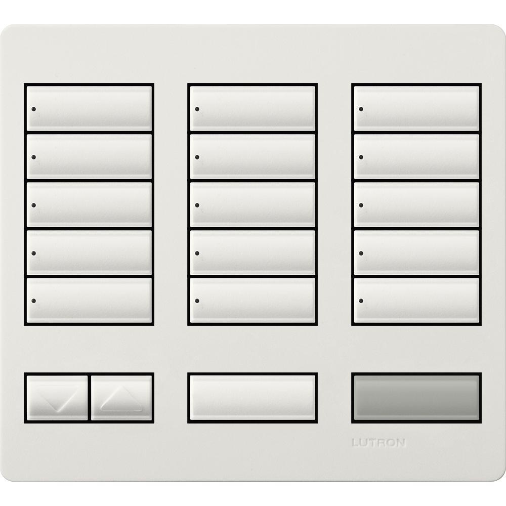 Lutron® LFK-T15RL-SW Lighting Control Wall Plates & Accessories