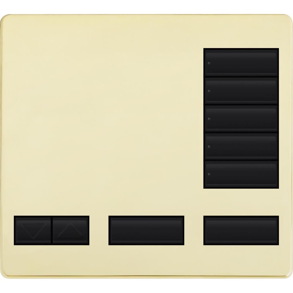Lutron® LFK-T5RL-BB Lighting Control Wall Plates & Accessories