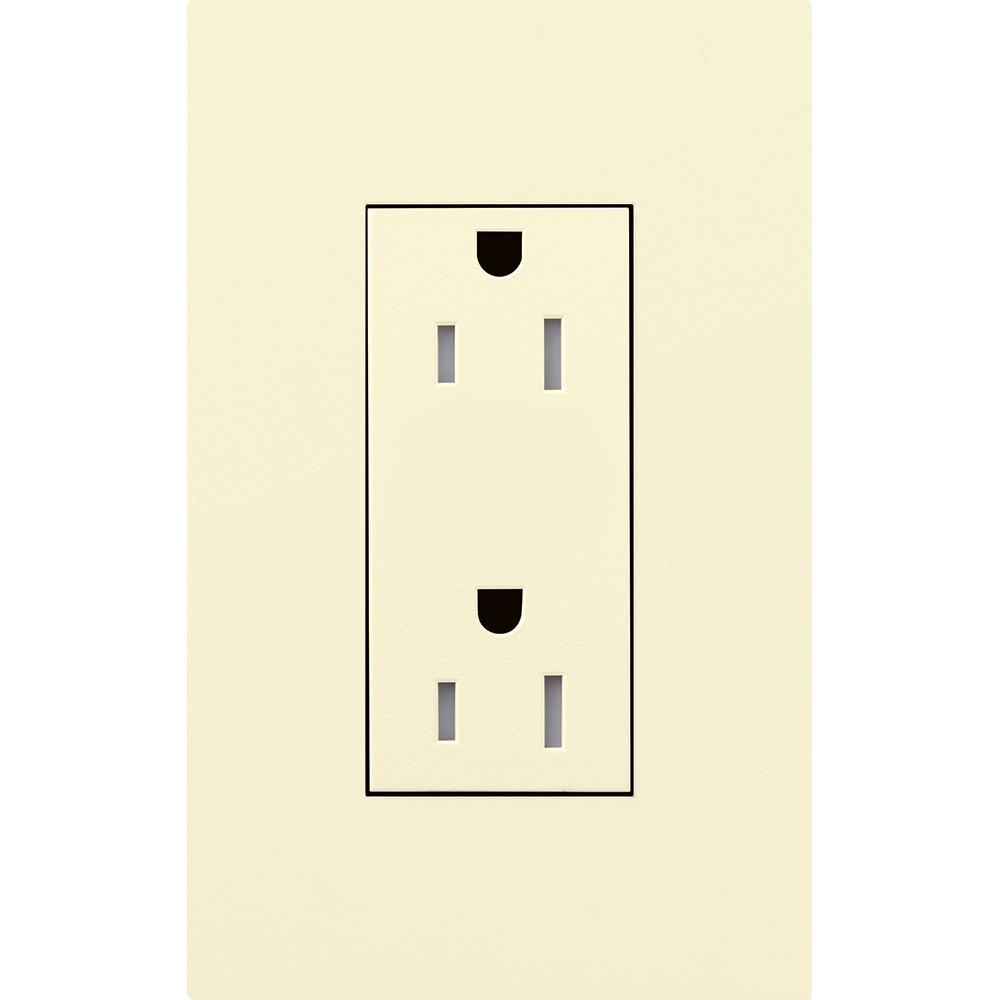 Lutron® LTR-15-TR-AL Straight Blade Receptacles