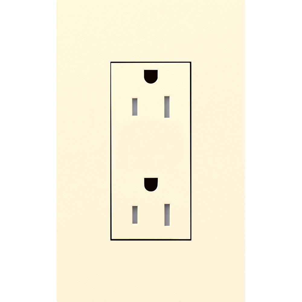 Lutron® LTR-15-TR-BE Straight Blade Receptacles