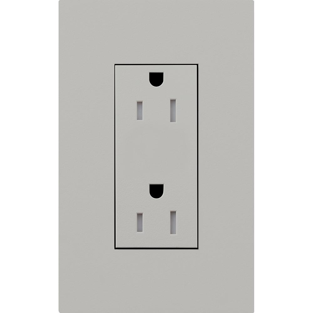 Lutron® LTR-15-TR-GR Straight Blade Receptacles