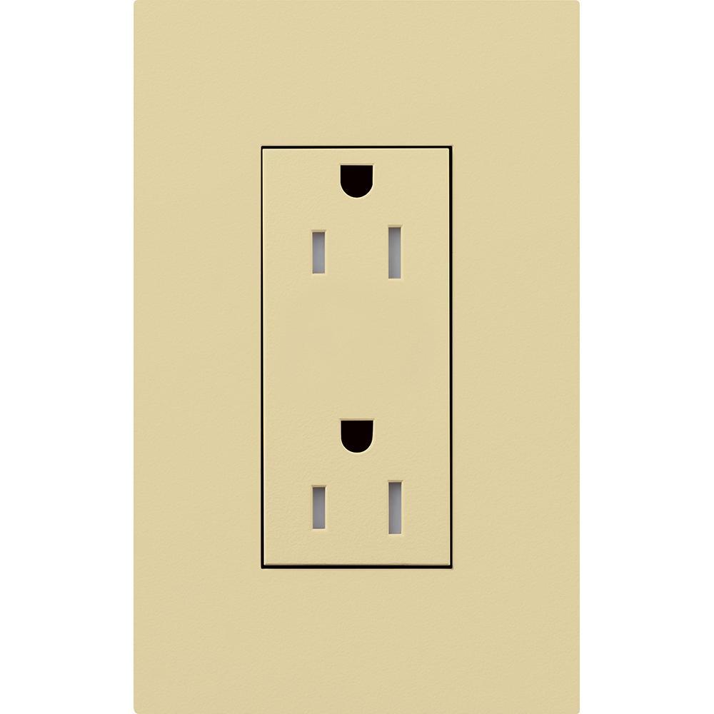 Lutron® LTR-15-TR-IV Straight Blade Receptacles