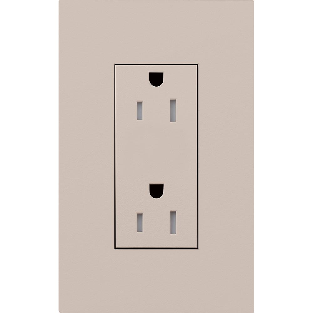 Lutron® LTR-15-TR-TP Straight Blade Receptacles