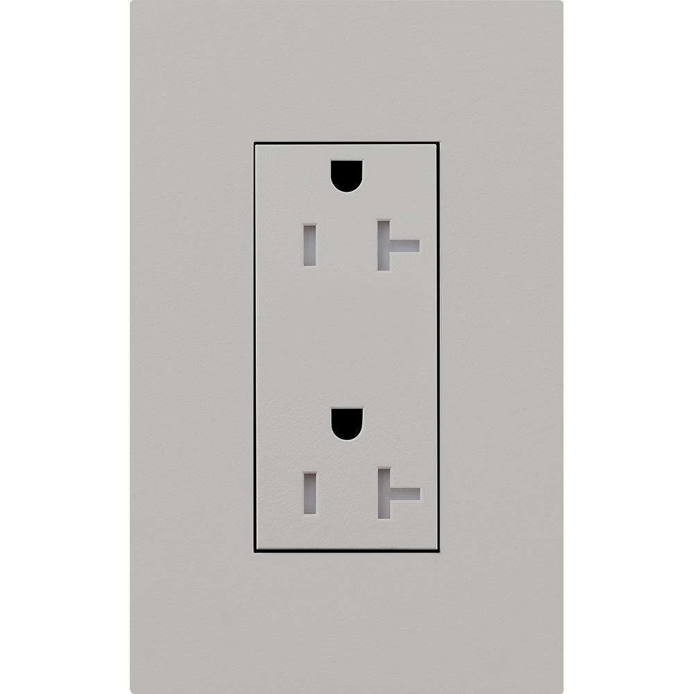 Lutron® LTR-20-TR-GR Straight Blade Receptacles