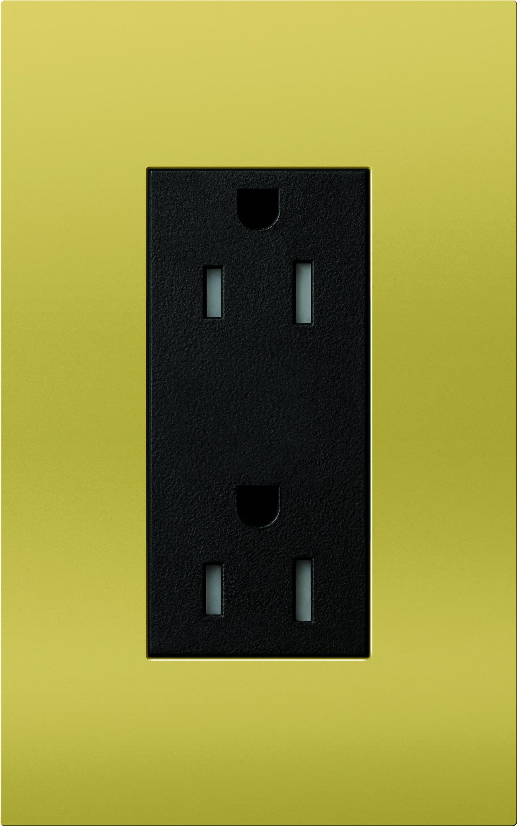 Lutron® LTR-F15-TR-BB Straight Blade Receptacles