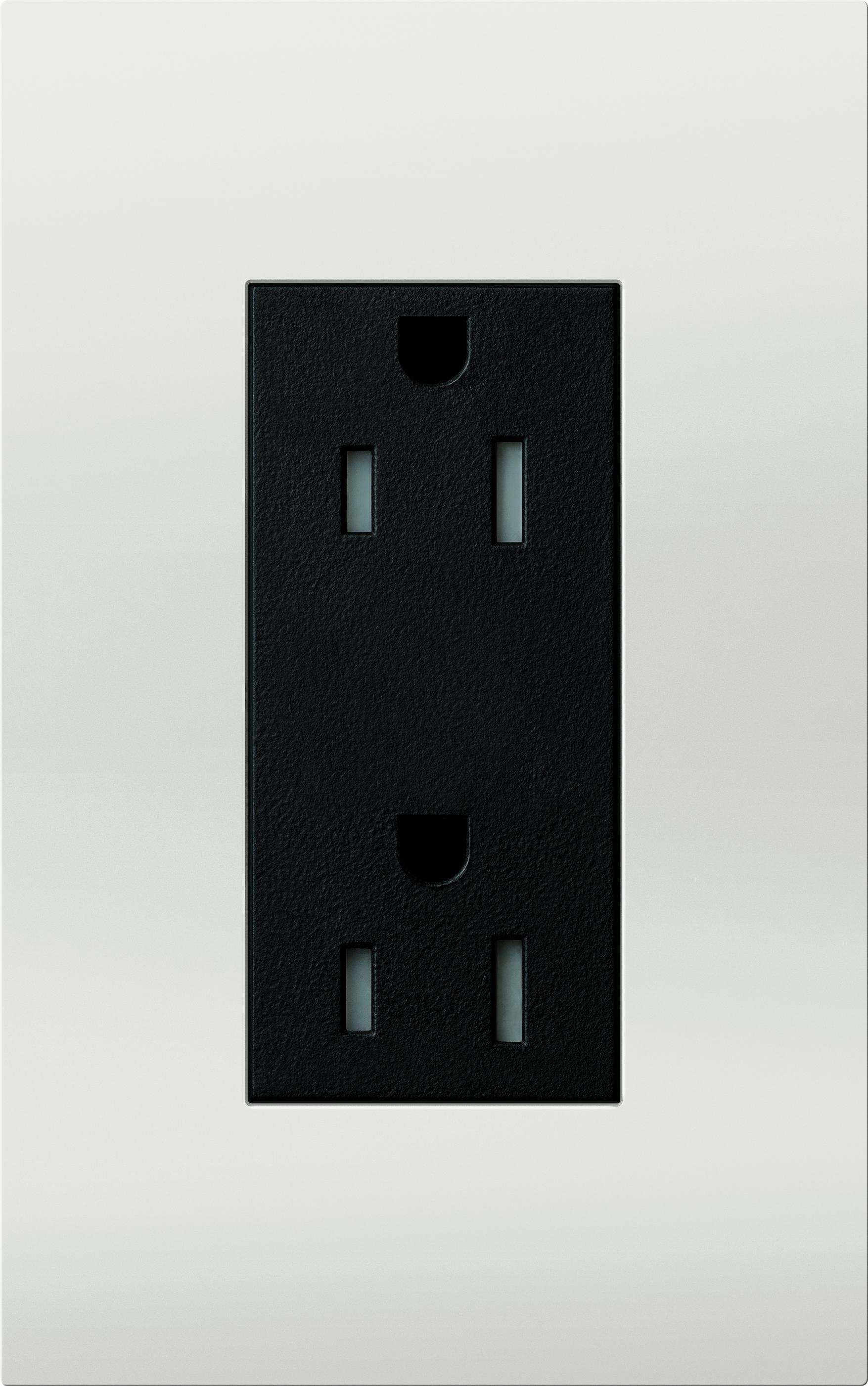 Lutron® LTR-F15-TR-BC Straight Blade Receptacles