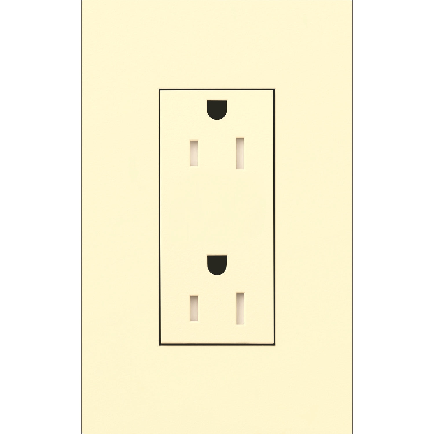 Lutron® LTR-F15-TR-BE Straight Blade Receptacles