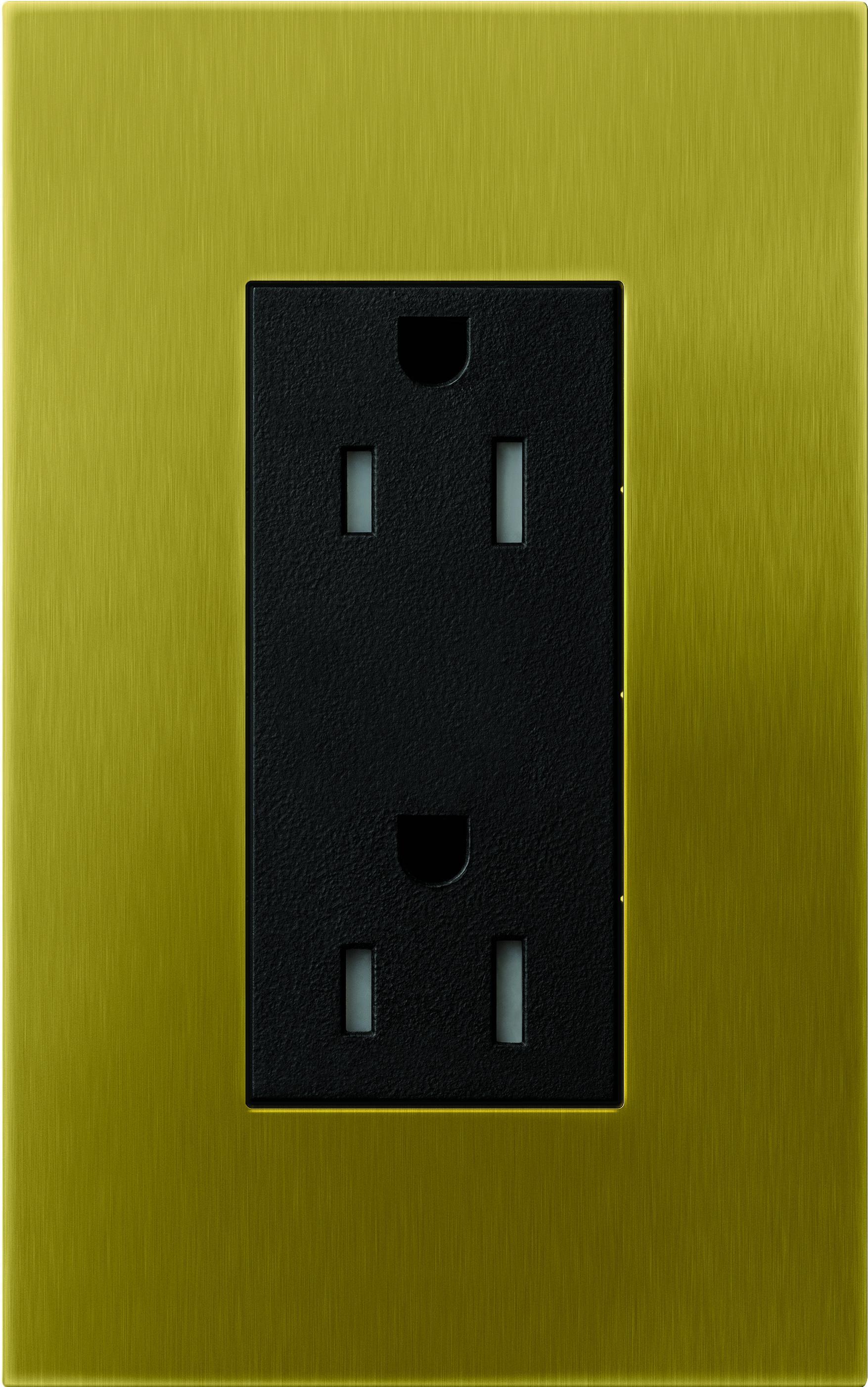 Lutron® LTR-F15-TR-QB Straight Blade Receptacles
