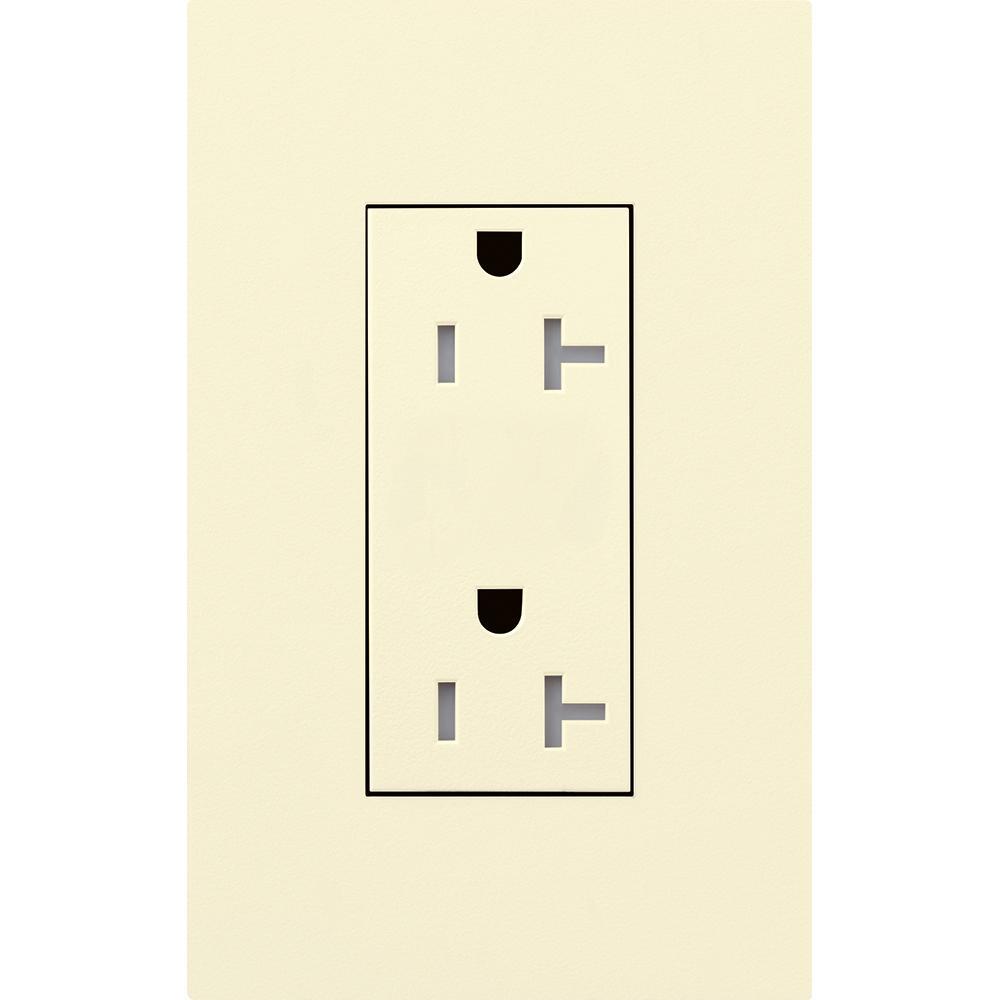 Lutron® LTR-F20-TR-AL Straight Blade Receptacles