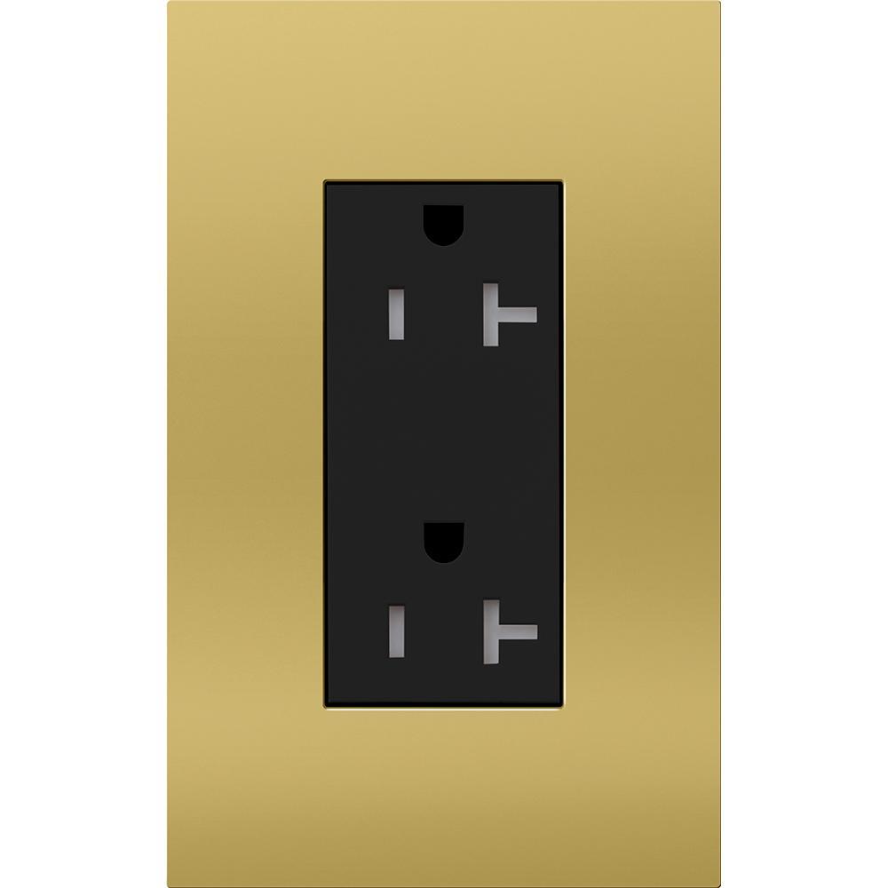 Lutron® LTR-F20-TR-BB Straight Blade Receptacles