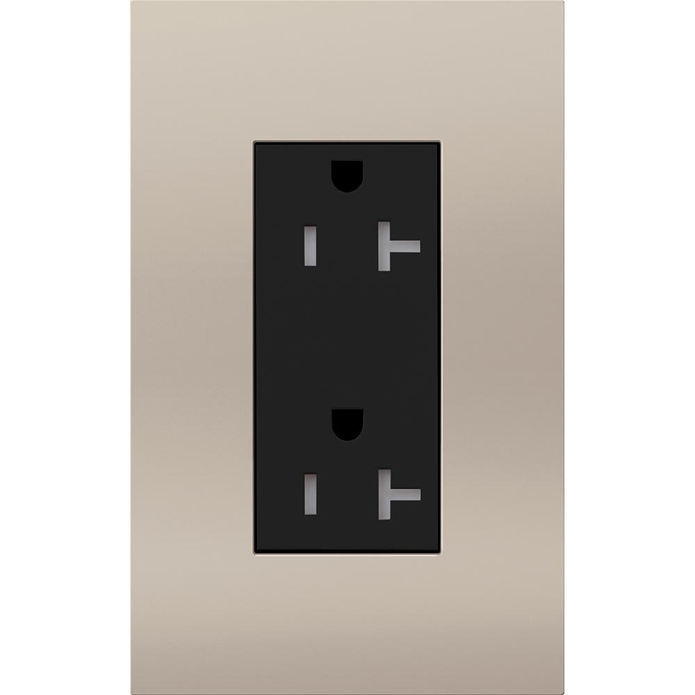 Lutron® LTR-F20-TR-BN Straight Blade Receptacles