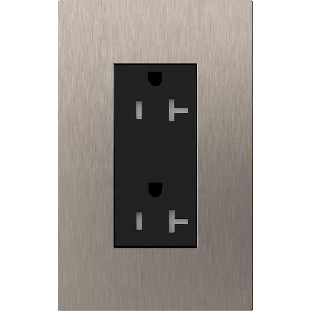 Lutron® LTR-F20-TR-SN Straight Blade Receptacles