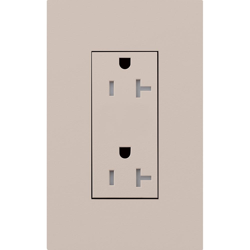 Lutron® LTR-F20-TR-TP Straight Blade Receptacles