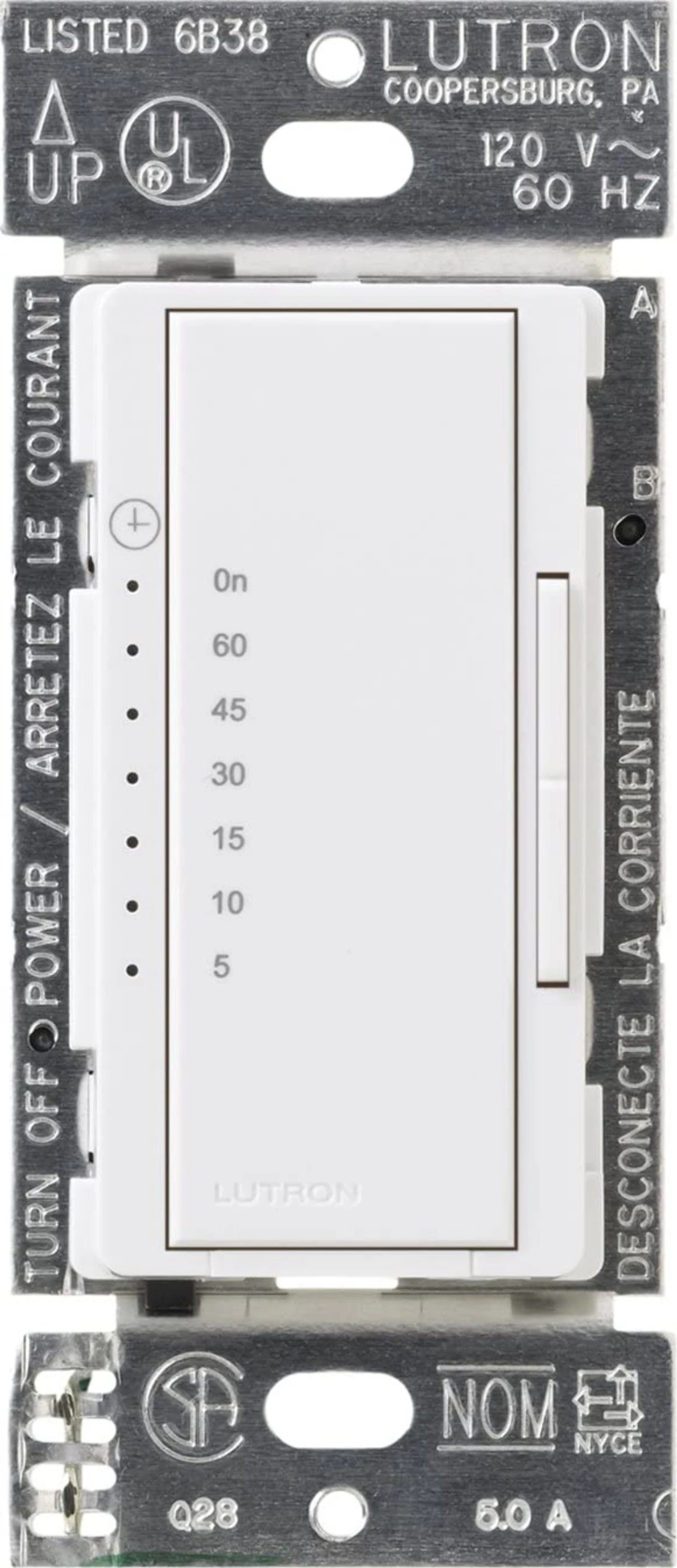Lutron® MA-T51MNH-WH-C Lighting Control Switches