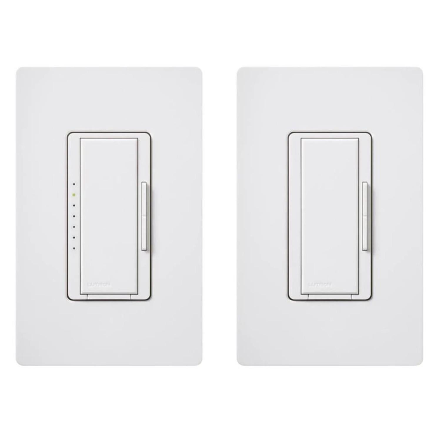 Lutron® MACL-153M-RHW-WH Dimmer Switches