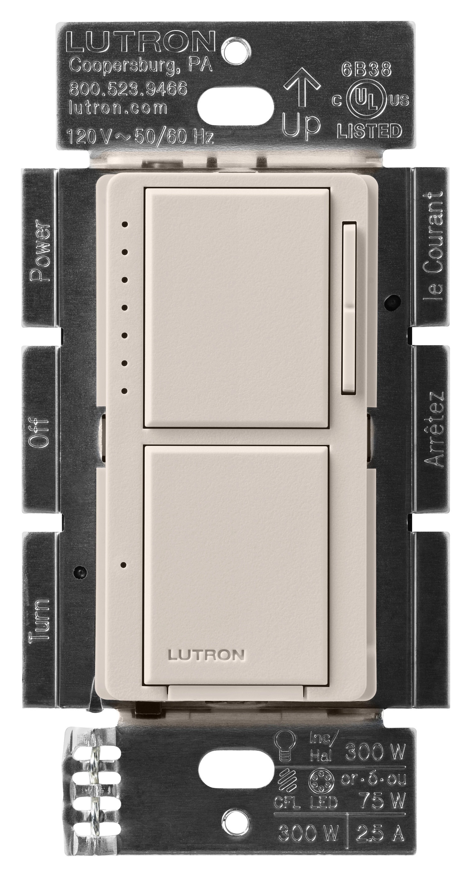 Lutron® MACL-L3S25-TP Digital Dimmers