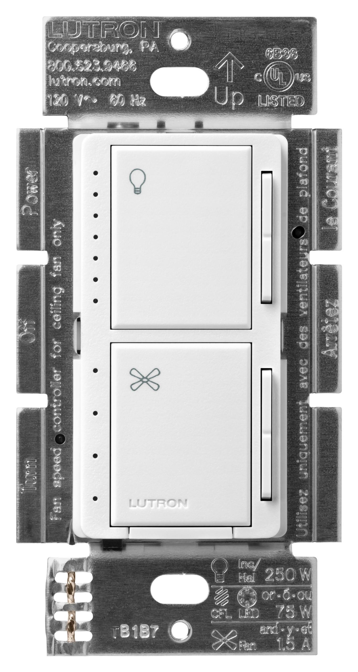 Lutron® MACL-LFQ-SW Fan Control Switches