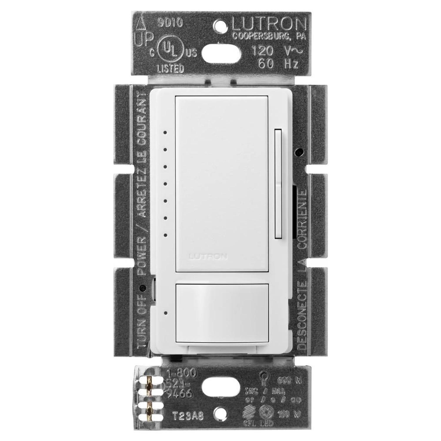 Lutron® MSCL-OP153M-SW Wall Mount Occupancy Sensors