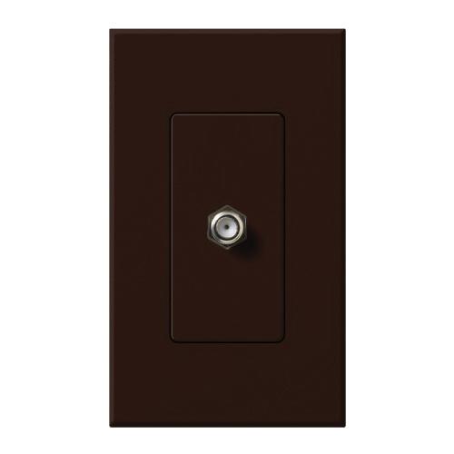 Lutron® NT-CJ-BR A/V Coax/F Type Jacks & Insert Modules